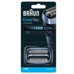 BRAUN CoolTech 40B Extra Blade & Trimmer - Precision Shaving for a Smooth Experience!